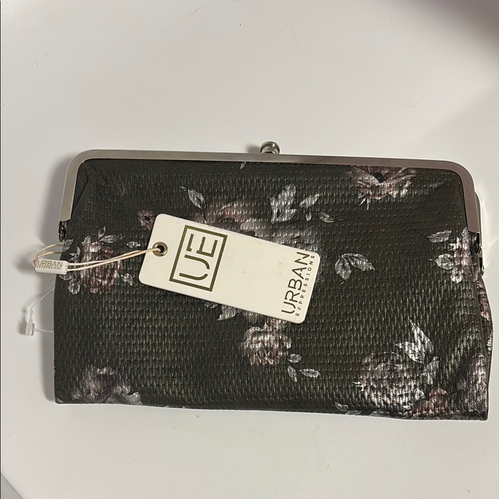 Urban Expressions Black and Pink Clutch Sleek Design